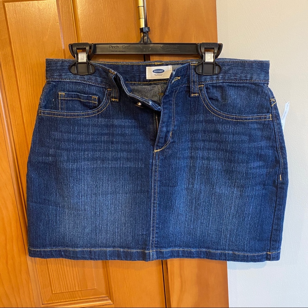 NWT Old Navy Girls Denim Skirt